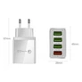 Kép 6/6 - 4 portos USB fali töltő – tökéletes adapter karácsonyi fényfüzérekhez, fehér