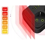 Kép 4/7 - 3 aljzatos hálózati csatlakozó 3 aljzat 250 V, 2 m, 4x USB, 1x UCB-C