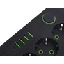 Kép 6/7 - 3 aljzatos hálózati csatlakozó 3 aljzat 250 V, 2 m, 4x USB, 1x UCB-C