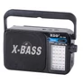 Kép 3/10 - Konyhai Retro rádió FM/AM  USB-s és elemes működéssel, X-BASS, beépített zseblámpával