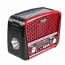 Kép 5/6 - Napelemes és hálózati 2in1 Retro konyhai mobil rádió FM/AM/bluetooth/USB-s, akkumulátoros, DT