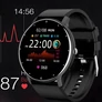 Kép 3/8 - iOS és Android kompatibilis okosóra Aktivitáskövetés és alvásfigyelő funkcióval Bluetooth hívásokkal és sportmódokkal E739