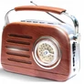 Kép 2/9 - Retro konyhai mobil rádió FM/AM//USB-s akkumulátoros és hálózati E849