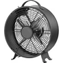 Kép 2/5 - Excellent Electrics Retro Loft stílusú fém ventilátor,  2 fokozattal, 25 cm, fekete 