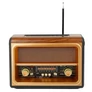 Kép 8/8 - PLUGX Napelemes és hálózati 2in1 Retro konyhai mobil rádió FM/AM/bluetooth/USB-s, akkumulátoros, HT