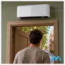 Kép 3/10 - MalTec kerámia fűtőbetétes fali hősugárzó, légfüggöny, távvezérlővel, időzítő funkcióval, PT5000W-WH