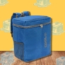 Kép 1/2 - Hűtőtáska hátizsák, 16L, 27 x 19 x 31 cm, kék