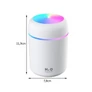 Kép 7/7 - Ultrahangos RGB aroma párásító lámpa, rózsaszín, fehér vagy szürke