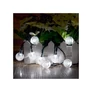 Kép 4/7 - 50 LED-es napelemes LED fényfüzér, gömb forma, 8 világító üzemmód, IP65, hideg fehér