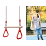 Kép 4/8 - Gimnasztikai trapéz kerti hinta gyerekeknek, 100 kg teherbírás, 170 cm hosszú zsinórral