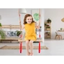 Kép 6/8 - Gimnasztikai trapéz kerti hinta gyerekeknek, 100 kg teherbírás, 170 cm hosszú zsinórral