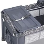 Kép 2/12 - Piccolo Baldachinos Baba utazóágy, állítható fekvésmagassággal, pelenkázóval