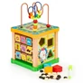Kép 1/7 - Fa oktatókocka - ECOTOYS válogató játék kisgyerekeknek