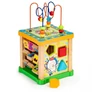 Kép 3/7 - Fa oktatókocka - ECOTOYS válogató játék kisgyerekeknek