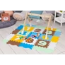 Kép 5/5 - Nagyméretű Oktató habszőnyeg kirakós járóka gyerekeknek, 114 x 114 cm