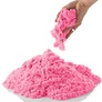 Kép 5/7 - Kinetikus homok felfújható homokozóval, formákkal, 2,5 kg - rózsaszín homokkal