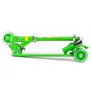 Kép 5/11 - Világító LED-es 3 kerekes Roller, gyerekeknek, 77 cm, zöld