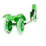 Kép 6/11 - Világító LED-es 3 kerekes Roller, gyerekeknek, 77 cm, zöld
