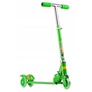 Kép 8/11 - Világító LED-es 3 kerekes Roller, gyerekeknek, 77 cm, zöld