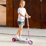 Kép 5/6 - XQmax összecsukható roller, gyerekeknek, 50 kg teherbírással, rózsaszín