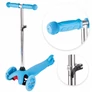 Kép 2/7 - Világító LED-es 3 kerekű  összecsukható roller, gyerekeknek, 50 kg teherbírással