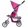 Kép 4/6 - Little Princess Rose Játék négykerekű babakocsi