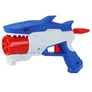 Kép 2/4 - Cápa NERF darts pisztoly 8 DB EVA hab tölténnyel és 3 db palackkal, kék, 27 x 23 x 5 cm