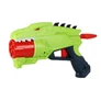 Kép 2/3 - Cápa NERF darts pisztoly 8 DB EVA hab tölténnyel és 3 db palackkal, zöld, 27 x 23 x 5 cm