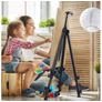 Kép 6/9 - 160 cm-es festőállvány alumíniumból, ajándék tartóval, VG