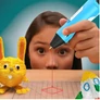 Kép 4/10 - Játék 3D toll gyerekeknek, + 3 színű filament utántöltők, RT