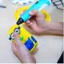 Kép 10/10 - Játék 3D toll gyerekeknek, + 3 színű filament utántöltők, RT