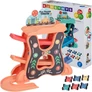 Kép 2/5 - KidsToys Játék billenő autópálya készlet 6 db autóval, 3 éves kortól