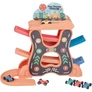 Kép 4/5 - KidsToys Játék billenő autópálya készlet 6 db autóval, 3 éves kortól