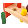 Kép 3/3 - Fa kalapácsos játék, 9 részes, szem-kéz koordináció fejlesztésére, 225x9x102mm