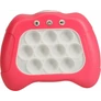 Kép 1/6 - Játék Elemes Stresszoldó Pop IT Szenzoros Játék, Kinyomó Pad, rózsaszín
