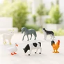Kép 1/12 - PLAY ANIMALS farm állat figurák, 6 db-os szett, PVC, kb. 3.5 cm