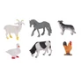 Kép 2/12 - PLAY ANIMALS farm állat figurák, 6 db-os szett, PVC, kb. 3.5 cm