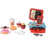 Kép 6/6 - KidsToys játék barista és szupermarket pénztárgép hanggal, 15x11x18 cm