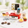 Kép 1/6 - KidsToys játék barista és szupermarket pénztárgép hanggal, 15x11x18 cm