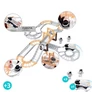 Kép 6/7 - KidsToys elemes Űrversenypálya, űrhajóval, űrhajóssal, 31 db-os, izgalmas kalandok
