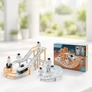 Kép 1/7 - KidsToys elemes Űrversenypálya, űrhajóval, űrhajóssal, 31 db-os, izgalmas kalandok