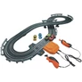 Kép 1/2 - KidsToys Elemes Autós versenypálya, 93 x 43 cm, 2 kontroller, 4 versenyautó, 30 részes