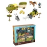 Kép 5/5 - KidsToys 50 darabos Mezőgazdasági traktor építőkészlet FSC tanúsítvánnyal