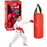 Kép 1/6 - Játék Box szett box zsákkal és 2 db kesztyűvel, piros