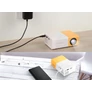 Kép 2/8 - Mini projektor hordozható projektor gyerekeknek LED TFT LCD sárga és fehér színben,VG
