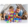 Kép 3/13 - Nagy méretű 3D mágneses színes panelek építőkészlet 45 db-os mágneses panelek, 3D panelek
