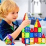 Kép 4/13 - Nagy méretű 3D mágneses színes panelek építőkészlet 45 db-os mágneses panelek, 3D panelek