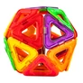 Kép 4/10 - 38 db-os Mágneses 3D építőelemek Oktatástudományi készlet + Doboz