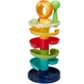 Kép 2/3 - Baby Toy Marble Track Golyópálya 5 szintes, 3 golyóval, 44 cm – Oroszlán/Panda