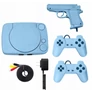 Kép 5/6 - Retro TV játékkonzol beépített játékokkal, 2 joystick + pisztollyal, RCA csatlakozóval, DT